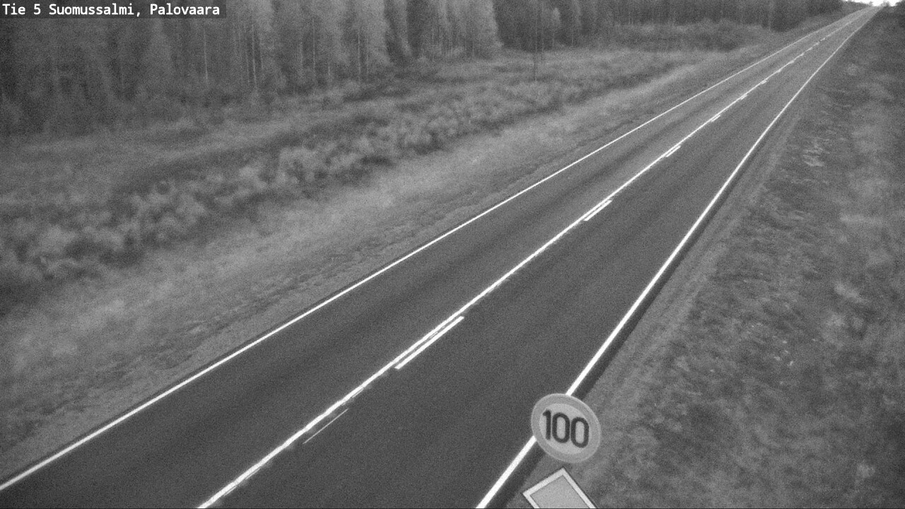 Kelikamerat Kuva Tie 5 Suomussalmi, Palovaara, Suomussalmi, Kainuu