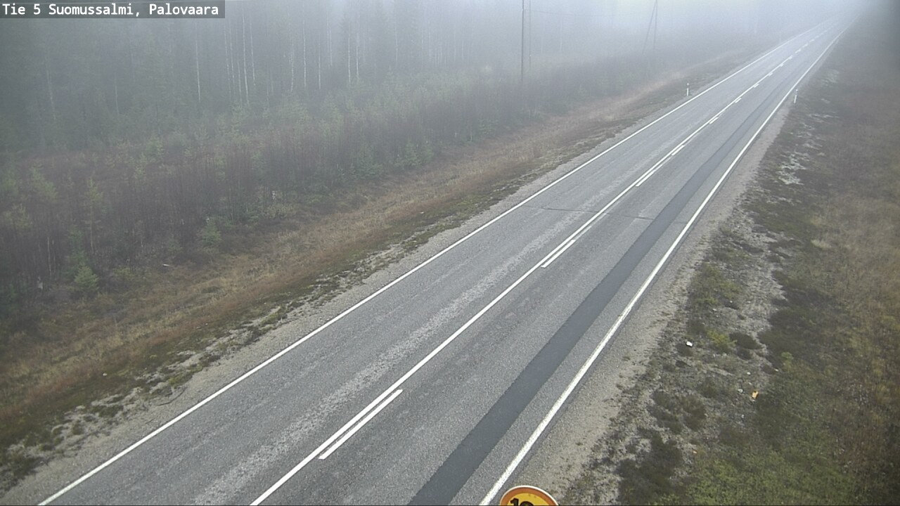 Kelikamerat Kuva Tie 5 Suomussalmi, Palovaara, Suomussalmi, Kainuu