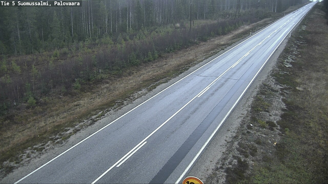 Kelikamerat Kuva Tie 5 Suomussalmi, Palovaara, Suomussalmi, Kainuu