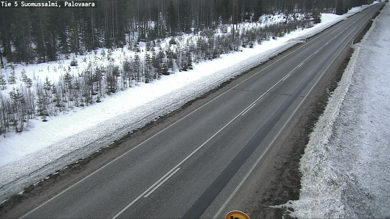 Kelikamerat Kuva Tie 5 Suomussalmi, Palovaara, Suomussalmi, Kainuu