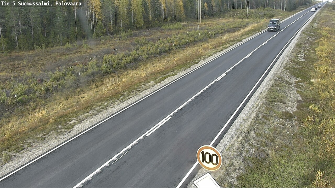 Kelikamerat Kuva Tie 5 Suomussalmi, Palovaara, Suomussalmi, Kainuu