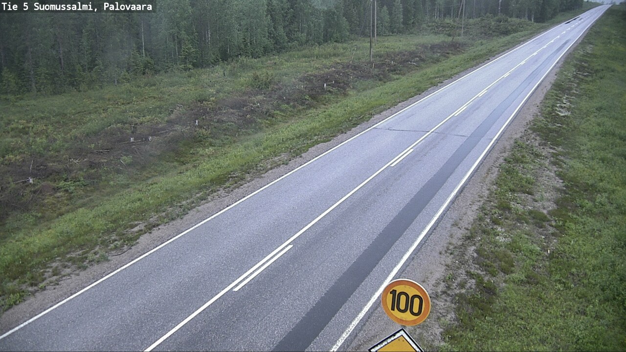 Kelikamerat Kuva Tie 5 Suomussalmi, Palovaara, Suomussalmi, Kainuu
