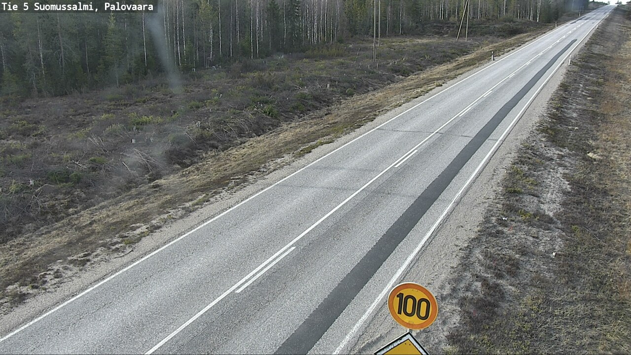 Kelikamerat Kuva Tie 5 Suomussalmi, Palovaara, Suomussalmi, Kainuu
