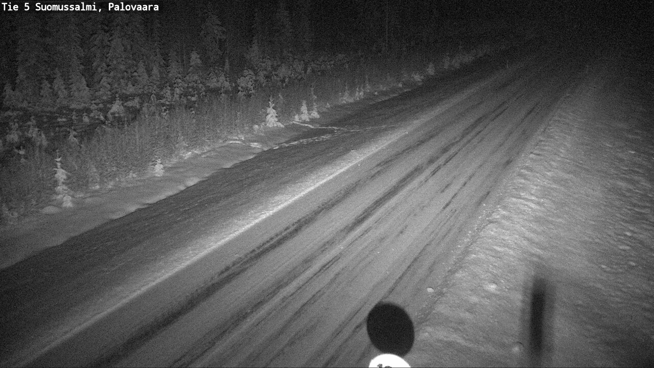 Weather Camera Image Road 5 Suomussalmi, Palovaara, Suomussalmi, Kainuu