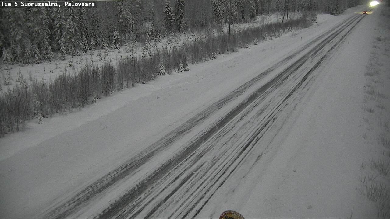 Weather Camera Image Road 5 Suomussalmi, Palovaara, Suomussalmi, Kainuu