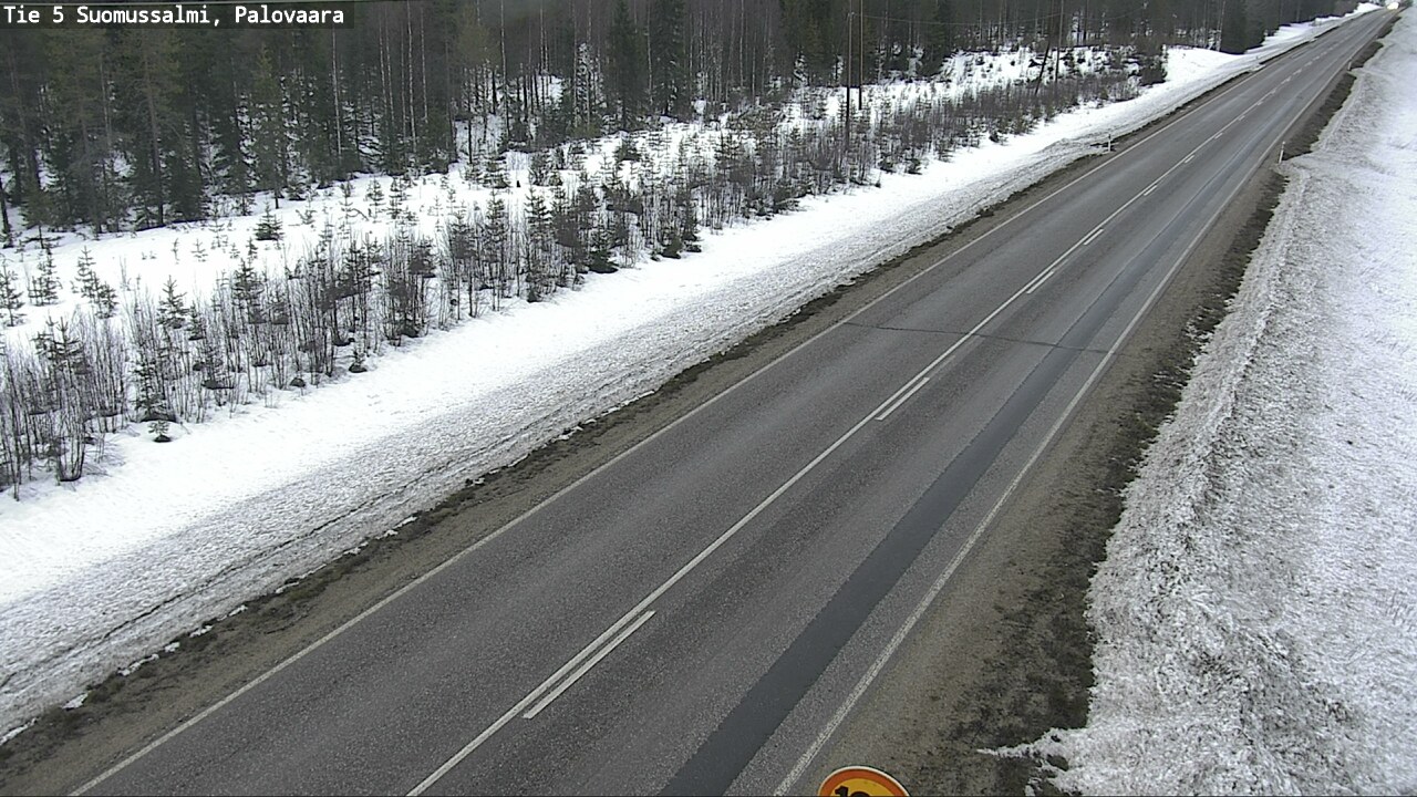 Kelikamerat Kuva Tie 5 Suomussalmi, Palovaara, Suomussalmi, Kainuu