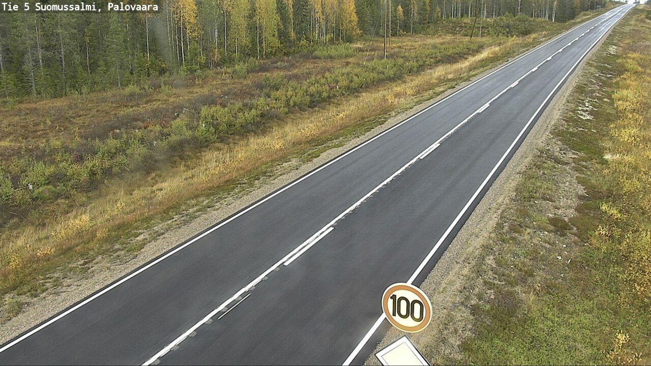 Kelikamerat Kuva Tie 5 Suomussalmi, Palovaara, Suomussalmi, Kainuu