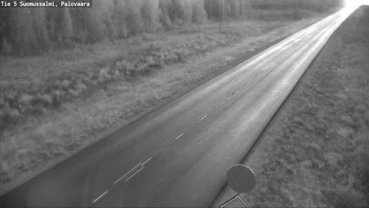 Kelikamerat Kuva Tie 5 Suomussalmi, Palovaara, Suomussalmi, Kainuu