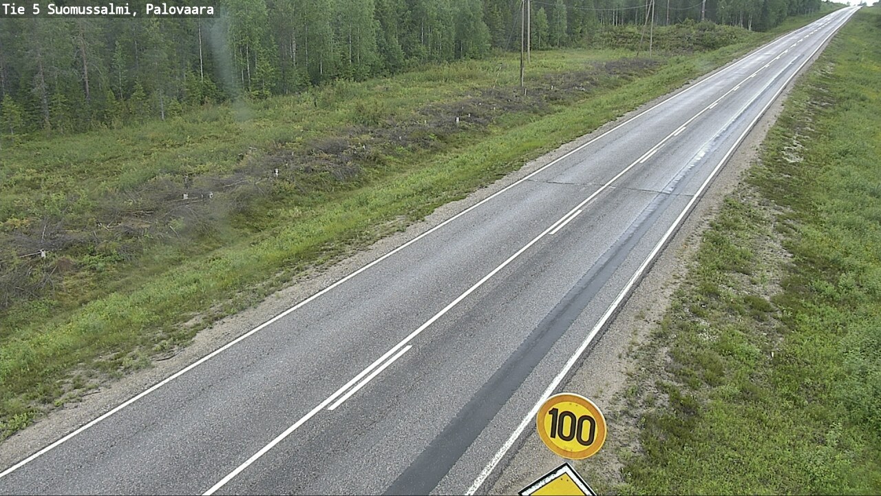 Kelikamerat Kuva Tie 5 Suomussalmi, Palovaara, Suomussalmi, Kainuu