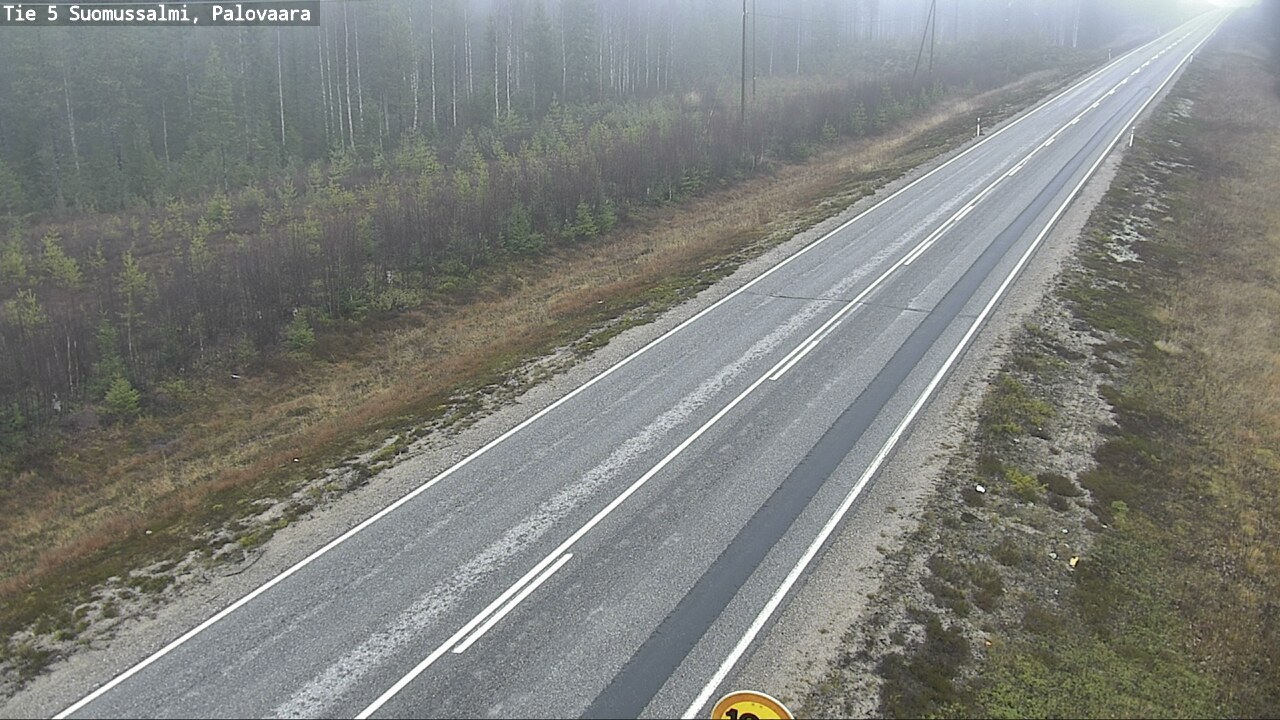 Kelikamerat Kuva Tie 5 Suomussalmi, Palovaara, Suomussalmi, Kainuu