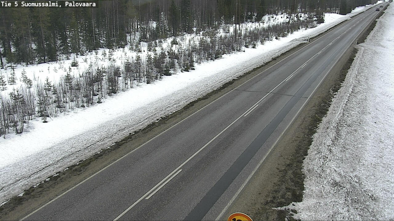 Kelikamerat Kuva Tie 5 Suomussalmi, Palovaara, Suomussalmi, Kainuu