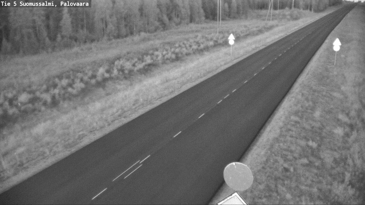 Kelikamerat Kuva Tie 5 Suomussalmi, Palovaara, Suomussalmi, Kainuu