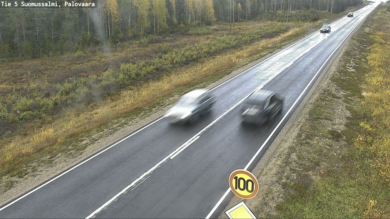 Kelikamerat Kuva Tie 5 Suomussalmi, Palovaara, Suomussalmi, Kainuu