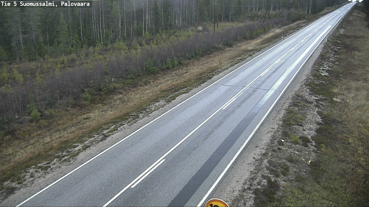 Kelikamerat Kuva Tie 5 Suomussalmi, Palovaara, Suomussalmi, Kainuu