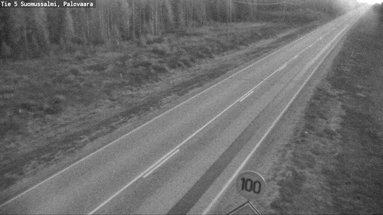 Kelikamerat Kuva Tie 5 Suomussalmi, Palovaara, Suomussalmi, Kainuu