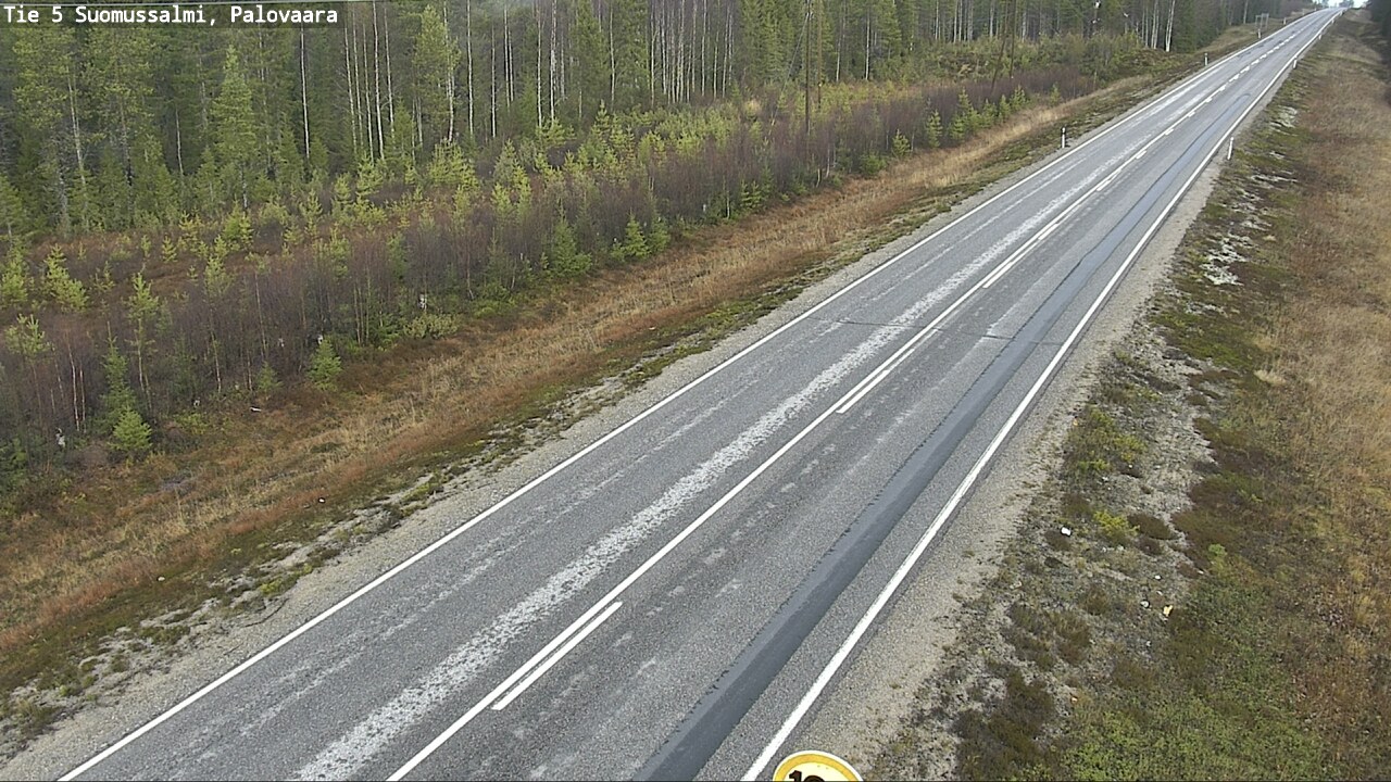 Kelikamerat Kuva Tie 5 Suomussalmi, Palovaara, Suomussalmi, Kainuu