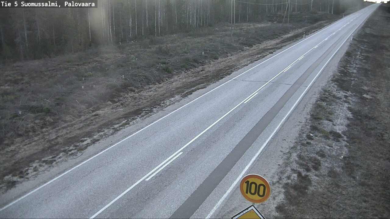 Kelikamerat Kuva Tie 5 Suomussalmi, Palovaara, Suomussalmi, Kainuu