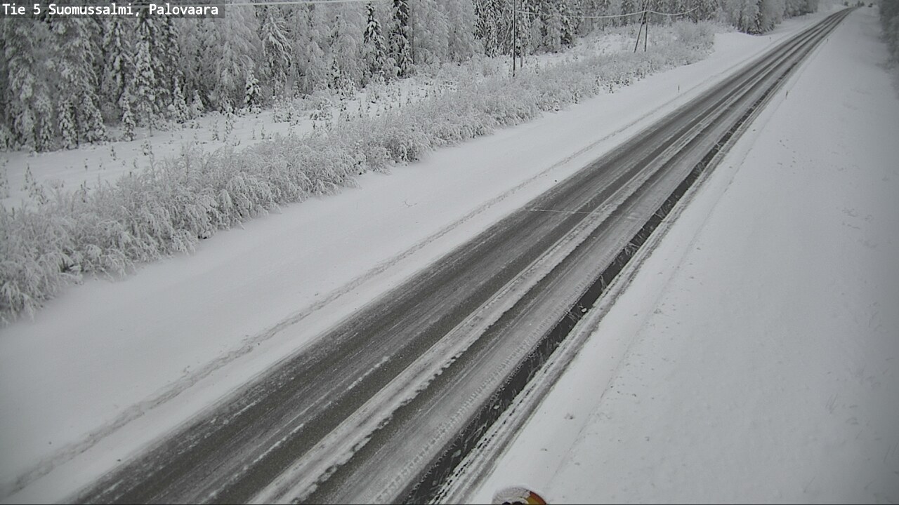 Kelikamerat Kuva Tie 5 Suomussalmi, Palovaara, Suomussalmi, Kainuu