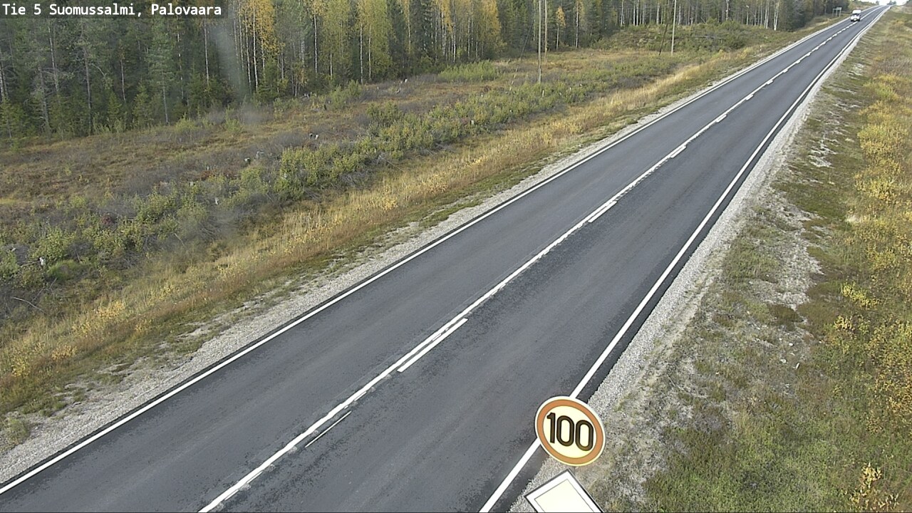 Kelikamerat Kuva Tie 5 Suomussalmi, Palovaara, Suomussalmi, Kainuu
