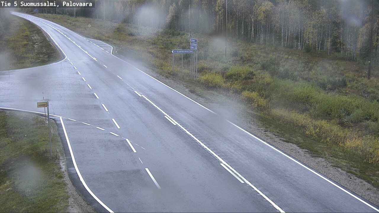 Weather Camera Image Road 5 Suomussalmi, Palovaara, Suomussalmi, Kainuu