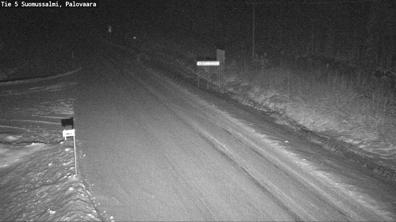 Kelikamerat Kuva Tie 5 Suomussalmi, Palovaara, Suomussalmi, Kainuu