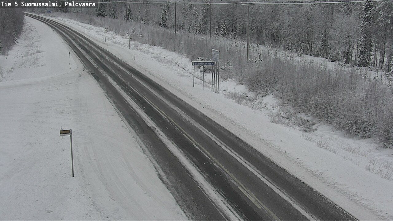 Kelikamerat Kuva Tie 5 Suomussalmi, Palovaara, Suomussalmi, Kainuu