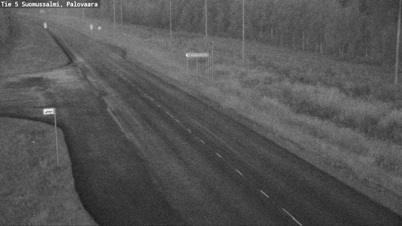 Kelikamerat Kuva Tie 5 Suomussalmi, Palovaara, Suomussalmi, Kainuu