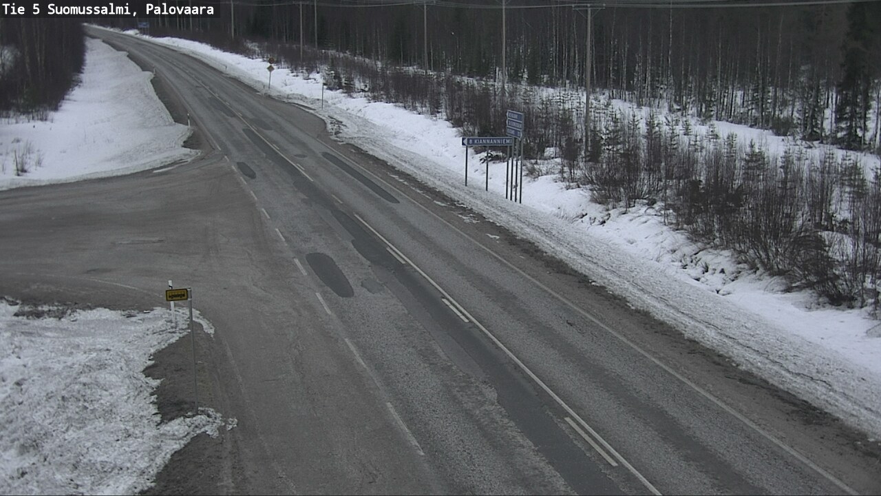 Kelikamerat Kuva Tie 5 Suomussalmi, Palovaara, Suomussalmi, Kainuu