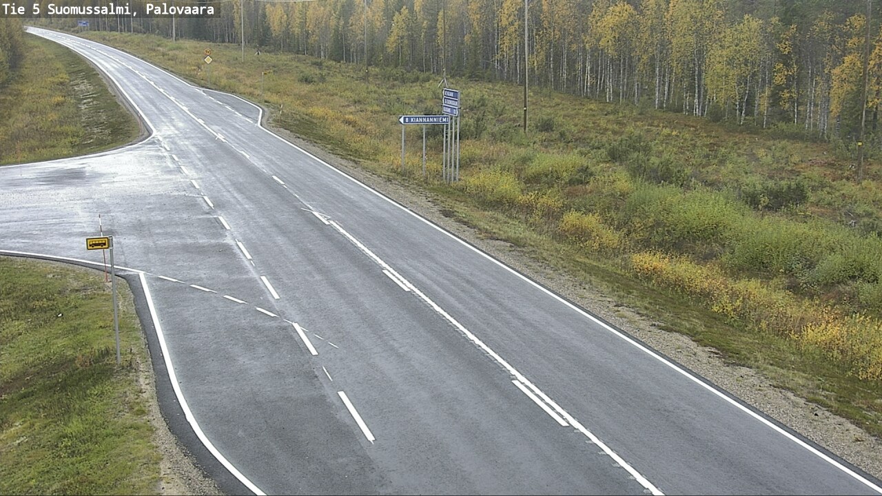 Kelikamerat Kuva Tie 5 Suomussalmi, Palovaara, Suomussalmi, Kainuu