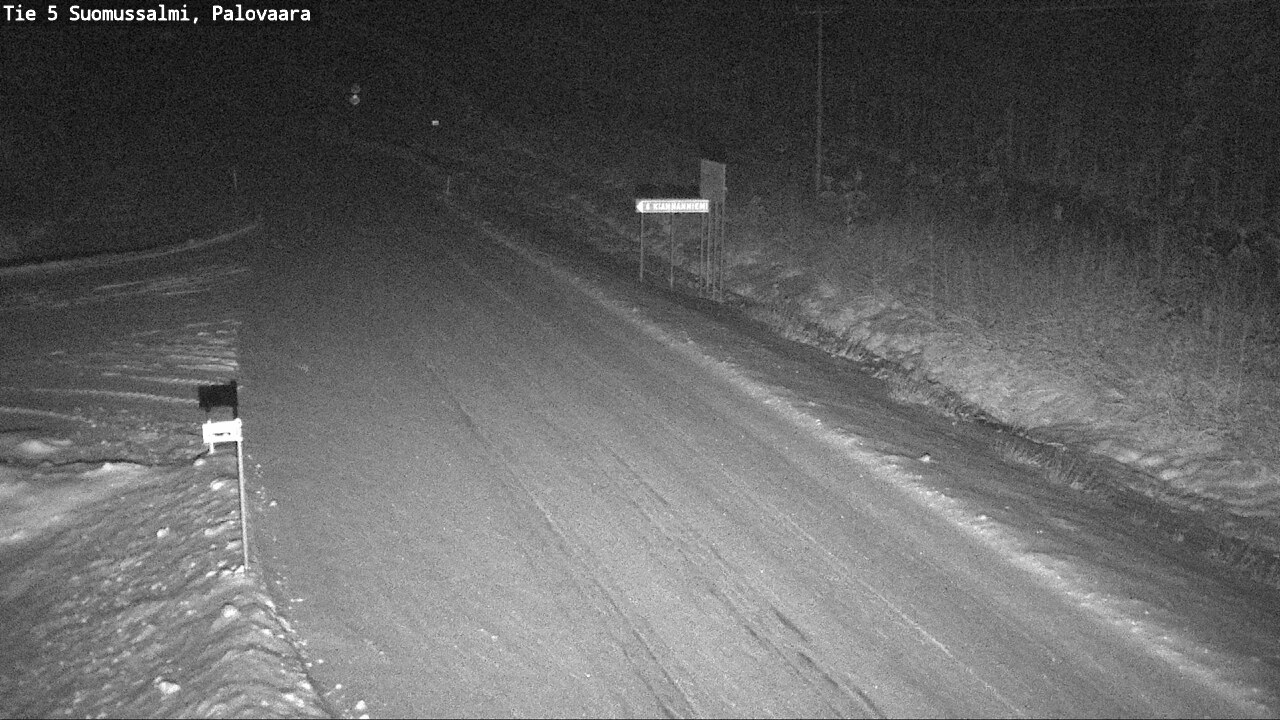Kelikamerat Kuva Tie 5 Suomussalmi, Palovaara, Suomussalmi, Kainuu