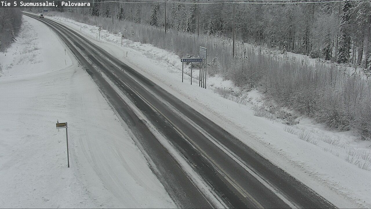 Kelikamerat Kuva Tie 5 Suomussalmi, Palovaara, Suomussalmi, Kainuu