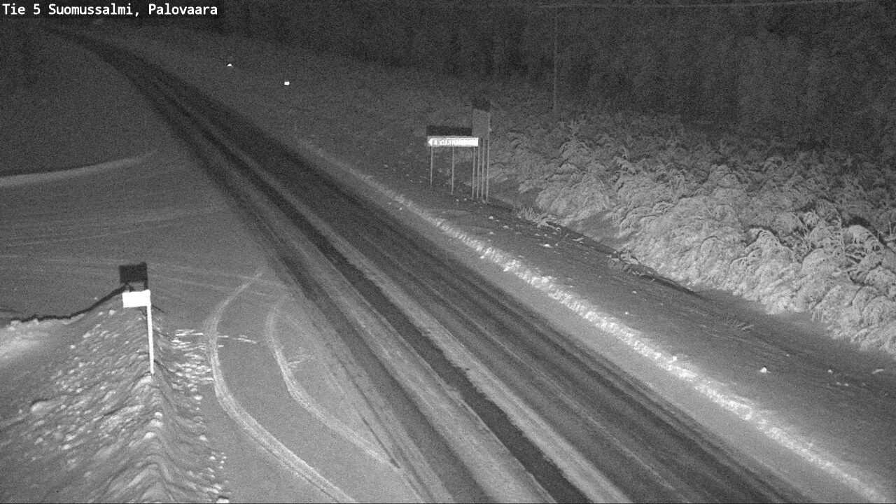 Kelikamerat Kuva Tie 5 Suomussalmi, Palovaara, Suomussalmi, Kainuu