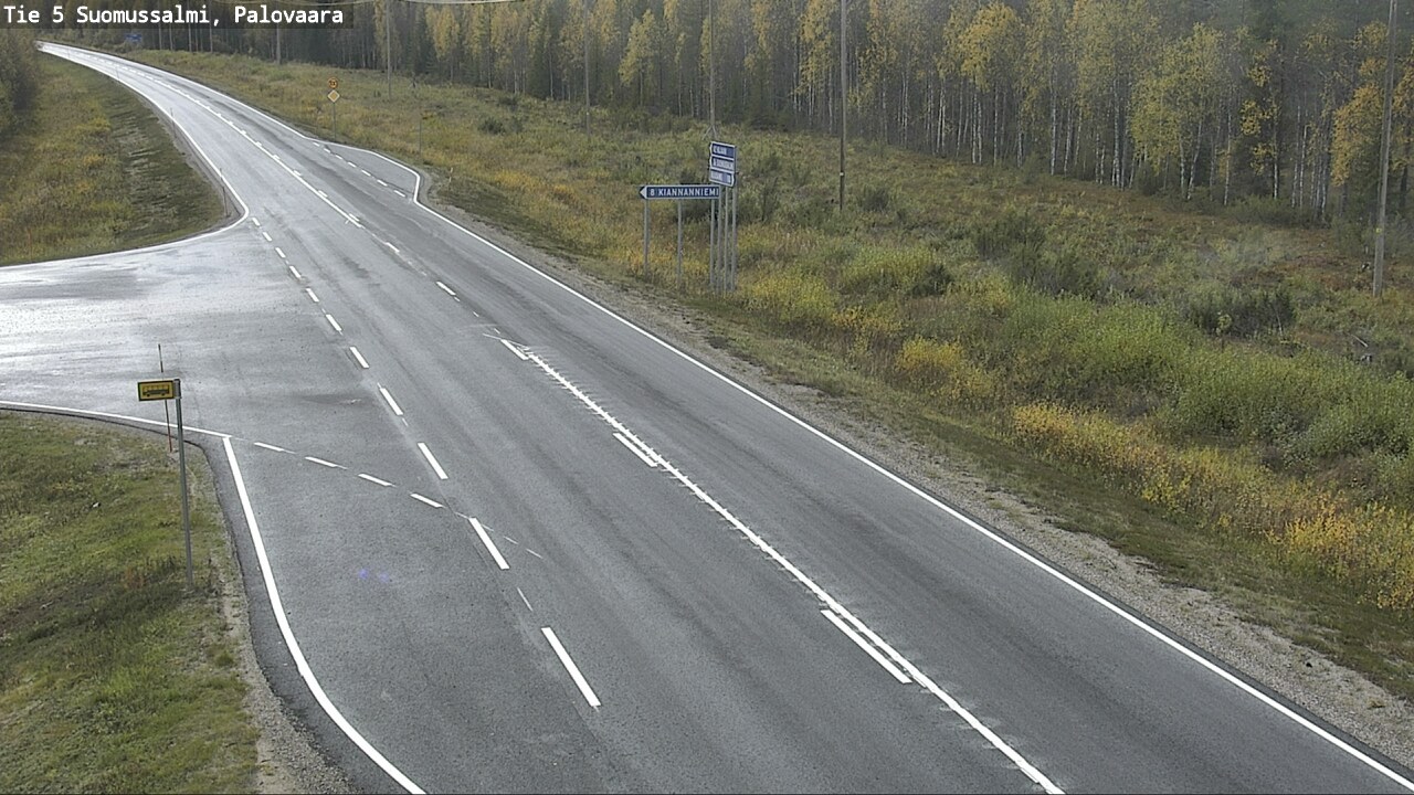 Kelikamerat Kuva Tie 5 Suomussalmi, Palovaara, Suomussalmi, Kainuu
