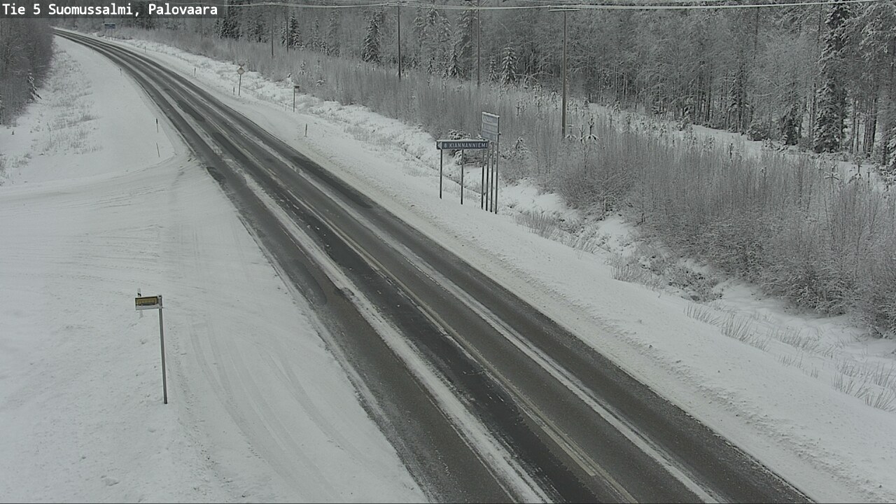 Kelikamerat Kuva Tie 5 Suomussalmi, Palovaara, Suomussalmi, Kainuu