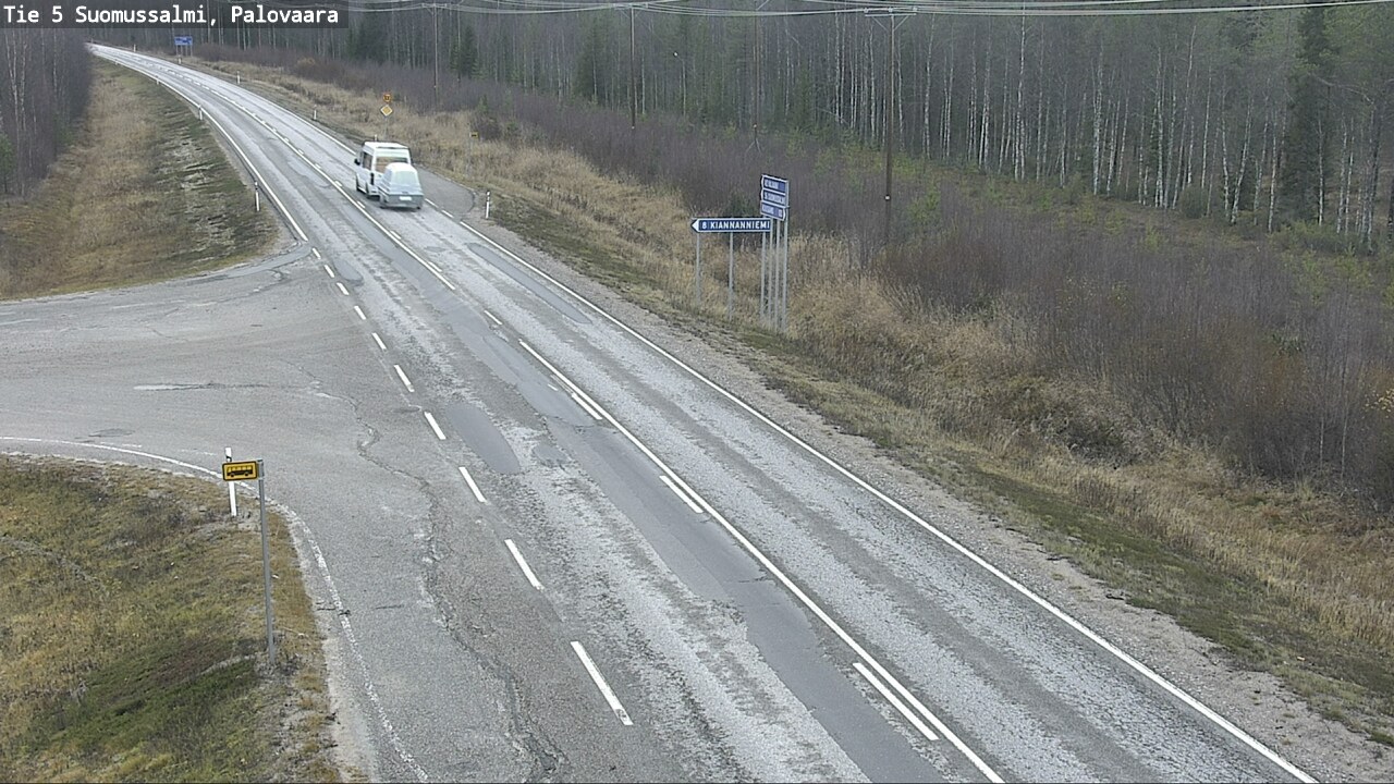 Kelikamerat Kuva Tie 5 Suomussalmi, Palovaara, Suomussalmi, Kainuu