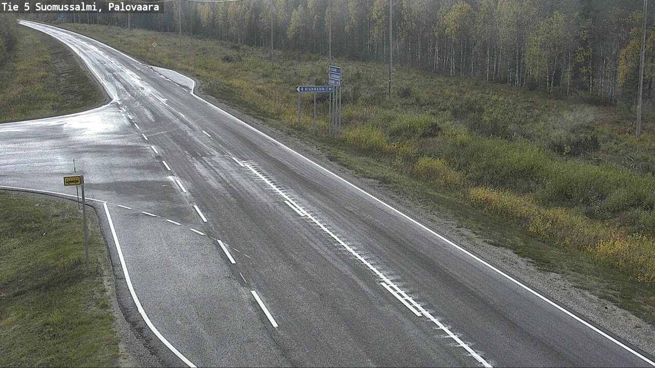 Kelikamerat Kuva Tie 5 Suomussalmi, Palovaara, Suomussalmi, Kainuu