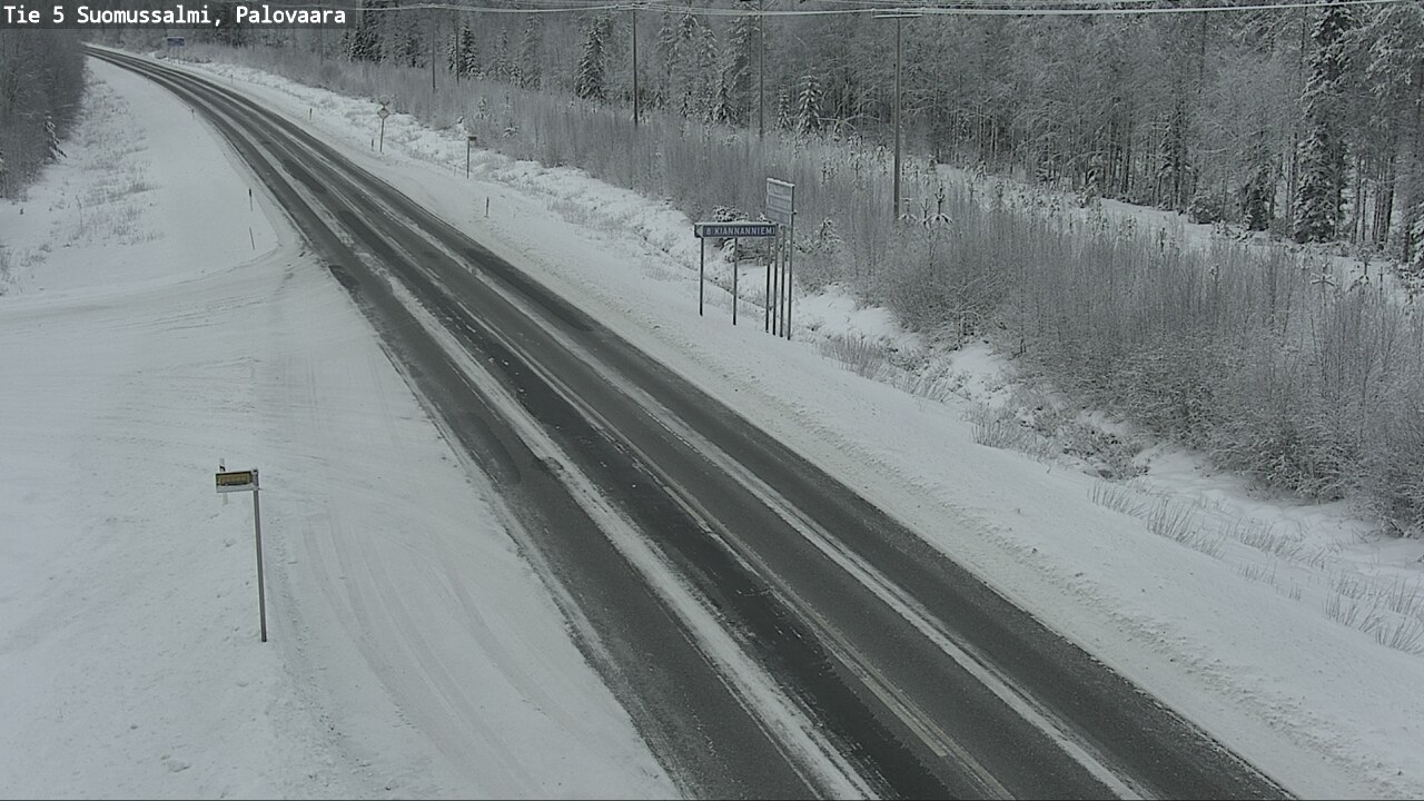 Kelikamerat Kuva Tie 5 Suomussalmi, Palovaara, Suomussalmi, Kainuu