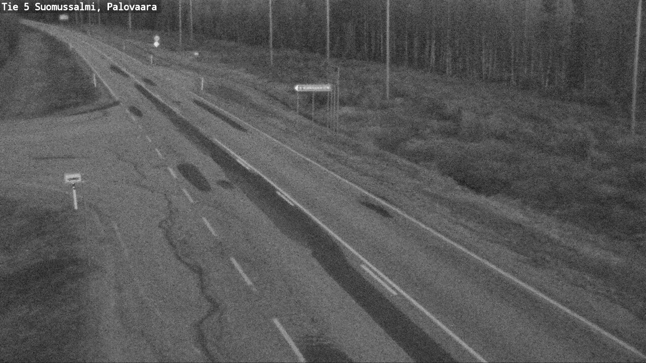 Kelikamerat Kuva Tie 5 Suomussalmi, Palovaara, Suomussalmi, Kainuu