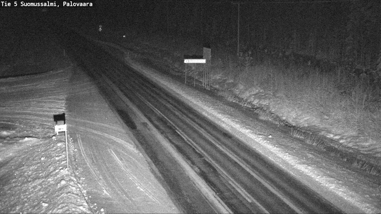 Kelikamerat Kuva Tie 5 Suomussalmi, Palovaara, Suomussalmi, Kainuu