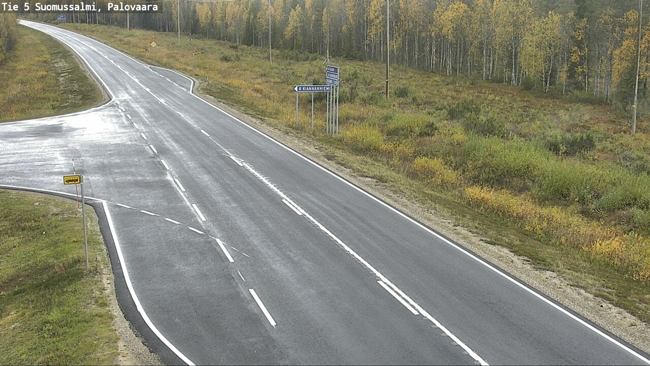 Kelikamerat Kuva Tie 5 Suomussalmi, Palovaara, Suomussalmi, Kainuu