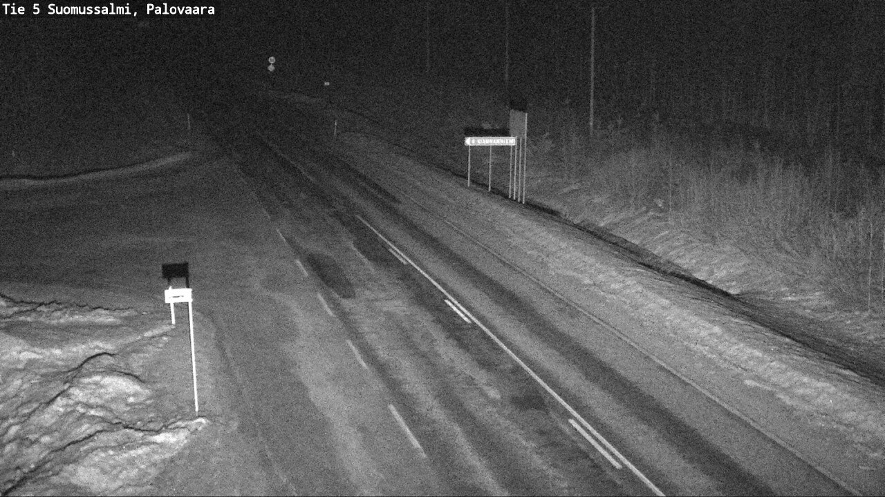 Kelikamerat Kuva Tie 5 Suomussalmi, Palovaara, Suomussalmi, Kainuu