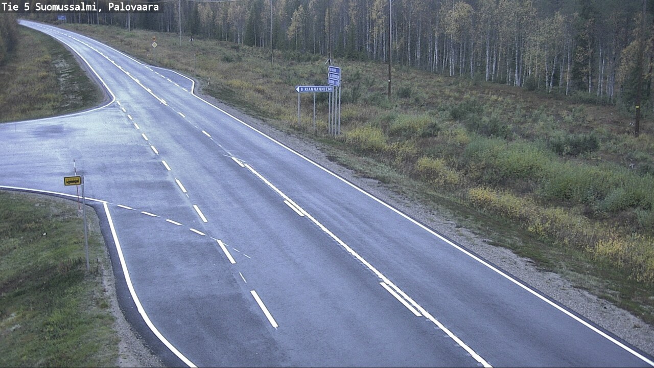 Kelikamerat Kuva Tie 5 Suomussalmi, Palovaara, Suomussalmi, Kainuu