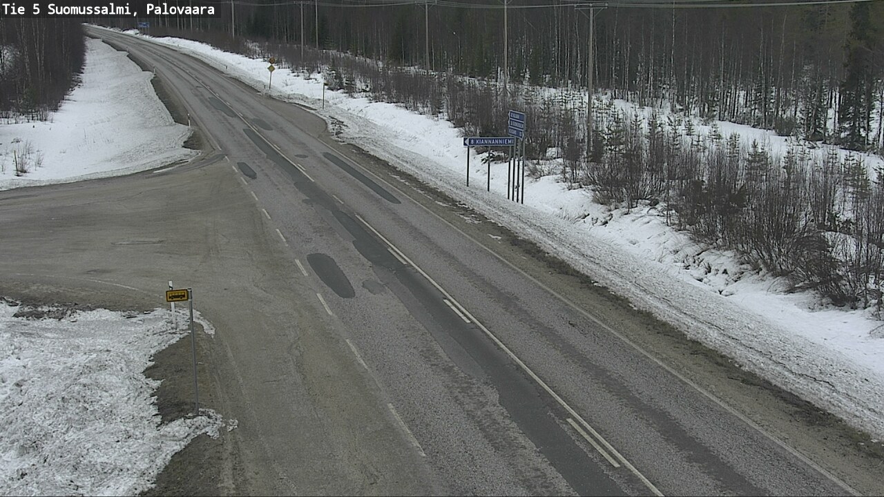 Kelikamerat Kuva Tie 5 Suomussalmi, Palovaara, Suomussalmi, Kainuu