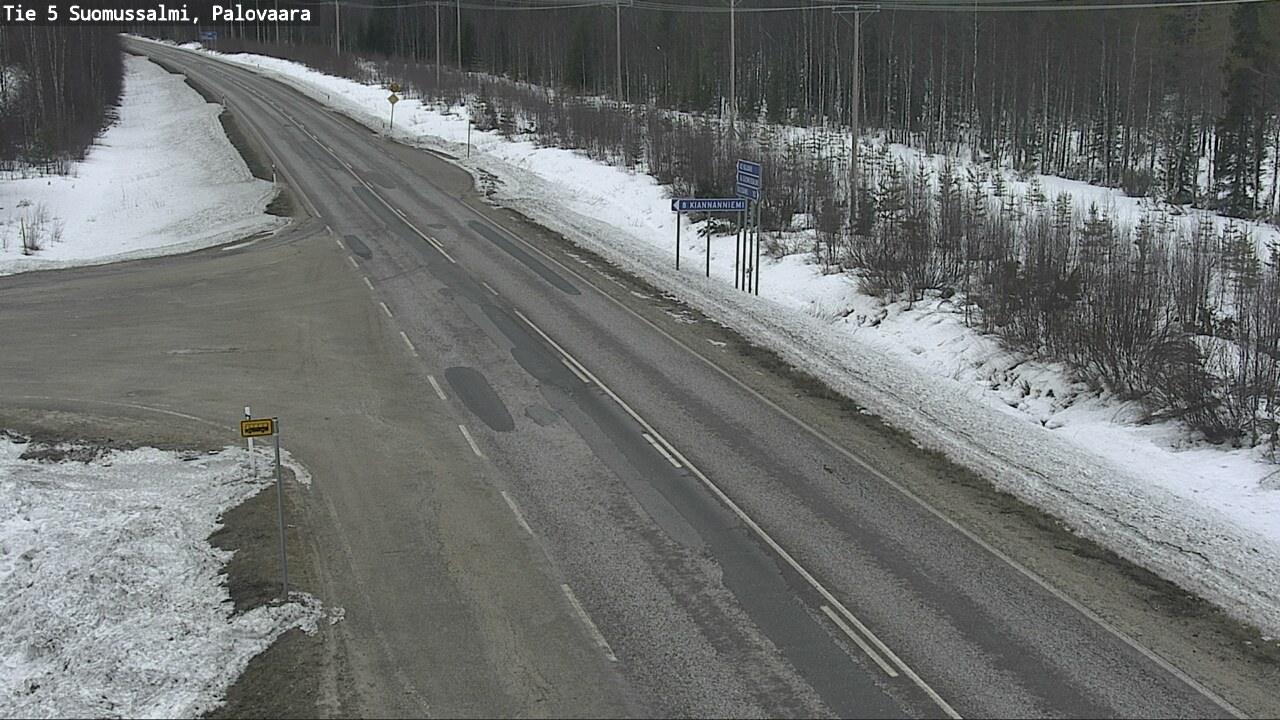 Kelikamerat Kuva Tie 5 Suomussalmi, Palovaara, Suomussalmi, Kainuu