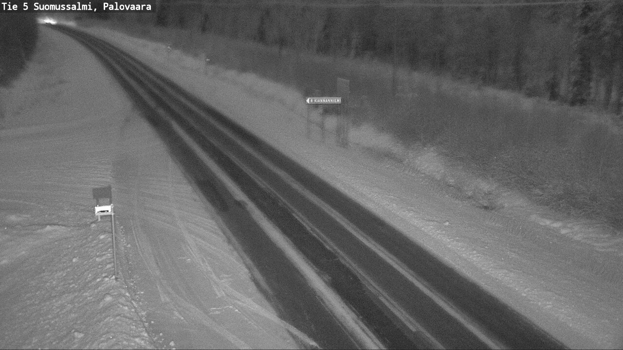Kelikamerat Kuva Tie 5 Suomussalmi, Palovaara, Suomussalmi, Kainuu
