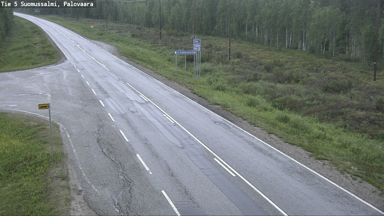 Kelikamerat Kuva Tie 5 Suomussalmi, Palovaara, Suomussalmi, Kainuu