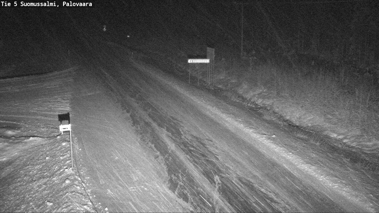 Kelikamerat Kuva Tie 5 Suomussalmi, Palovaara, Suomussalmi, Kainuu