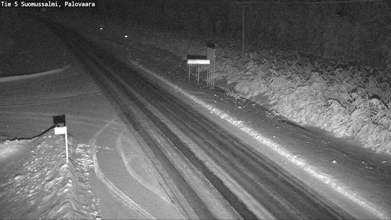 Kelikamerat Kuva Tie 5 Suomussalmi, Palovaara, Suomussalmi, Kainuu