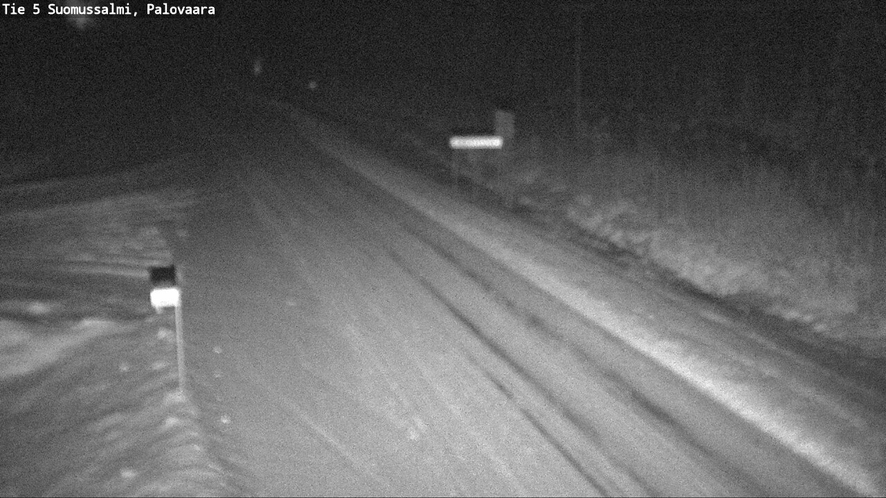 Weather Camera Image Road 5 Suomussalmi, Palovaara, Suomussalmi, Kainuu