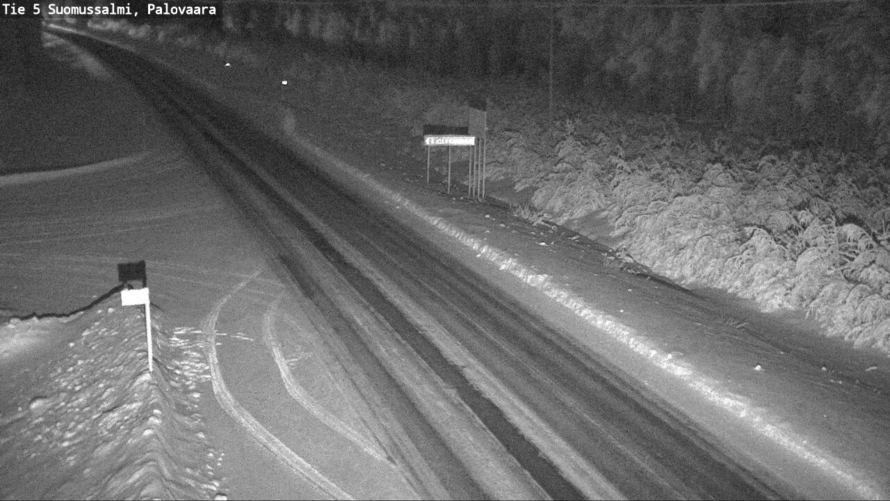 Kelikamerat Kuva Tie 5 Suomussalmi, Palovaara, Suomussalmi, Kainuu